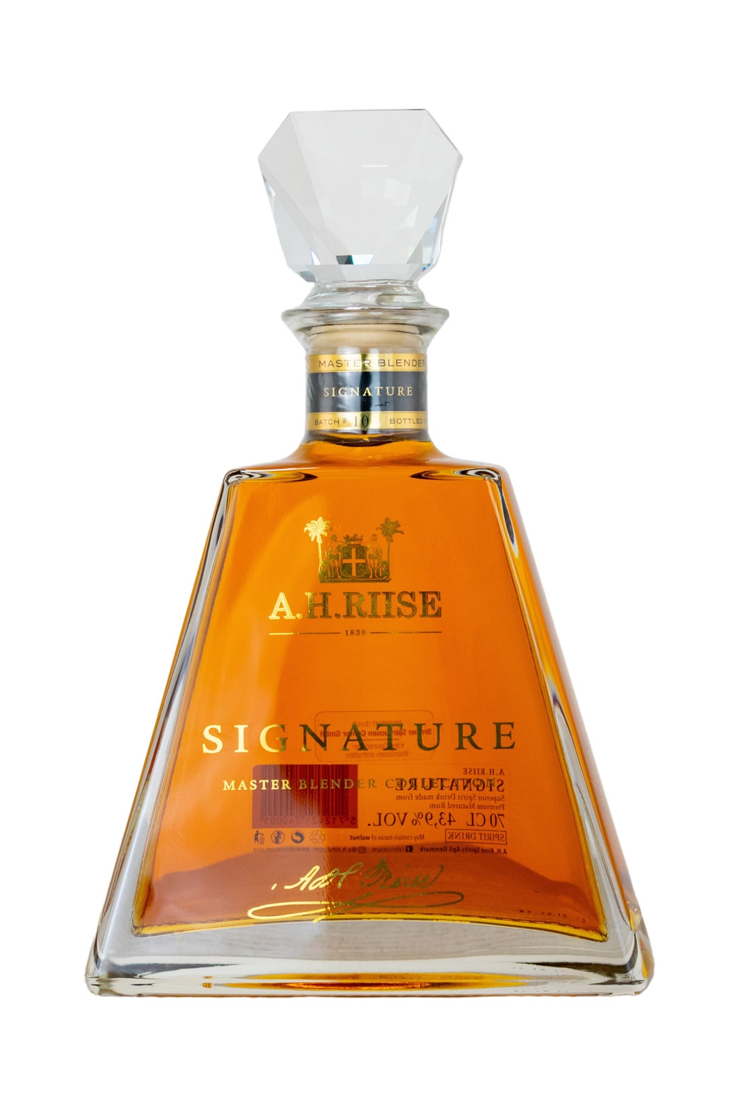 A.H. Riise Signature - 0,7L 43,9% vol A.H. Riise Signature - 0,7L 43,9% vol