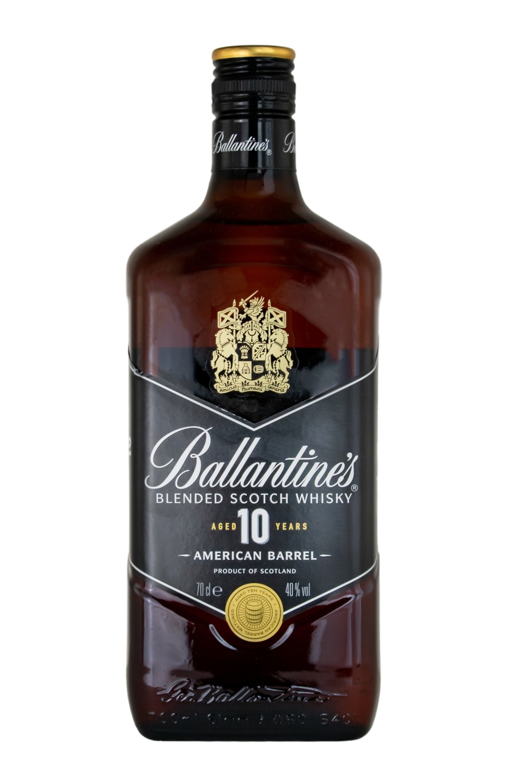 Ballantines 10 Jahre American Barrel Blended Sotch Whisky - 0,7L 40% vol