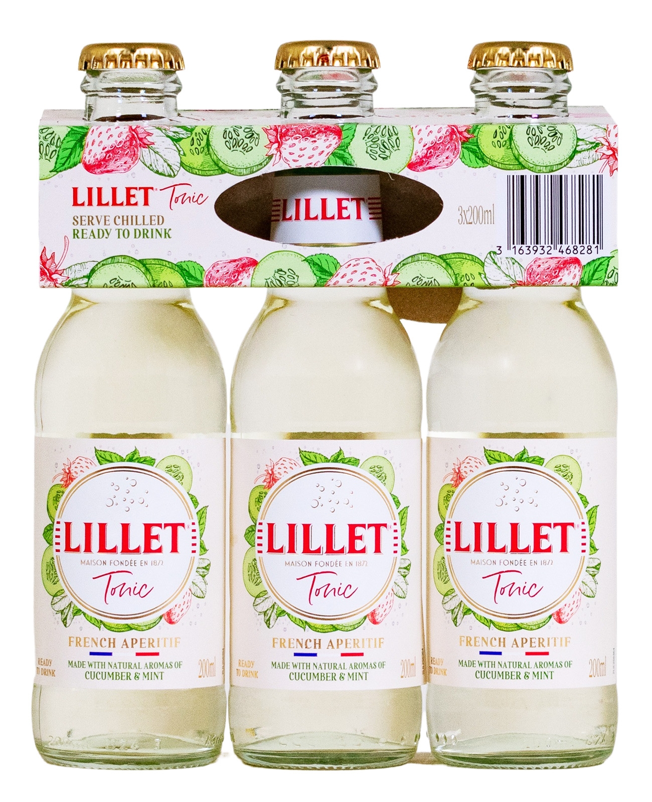 Paket [3 x 0,2L] Lillet Tonic Ready to Drink - 0,6L 10,3% vol
