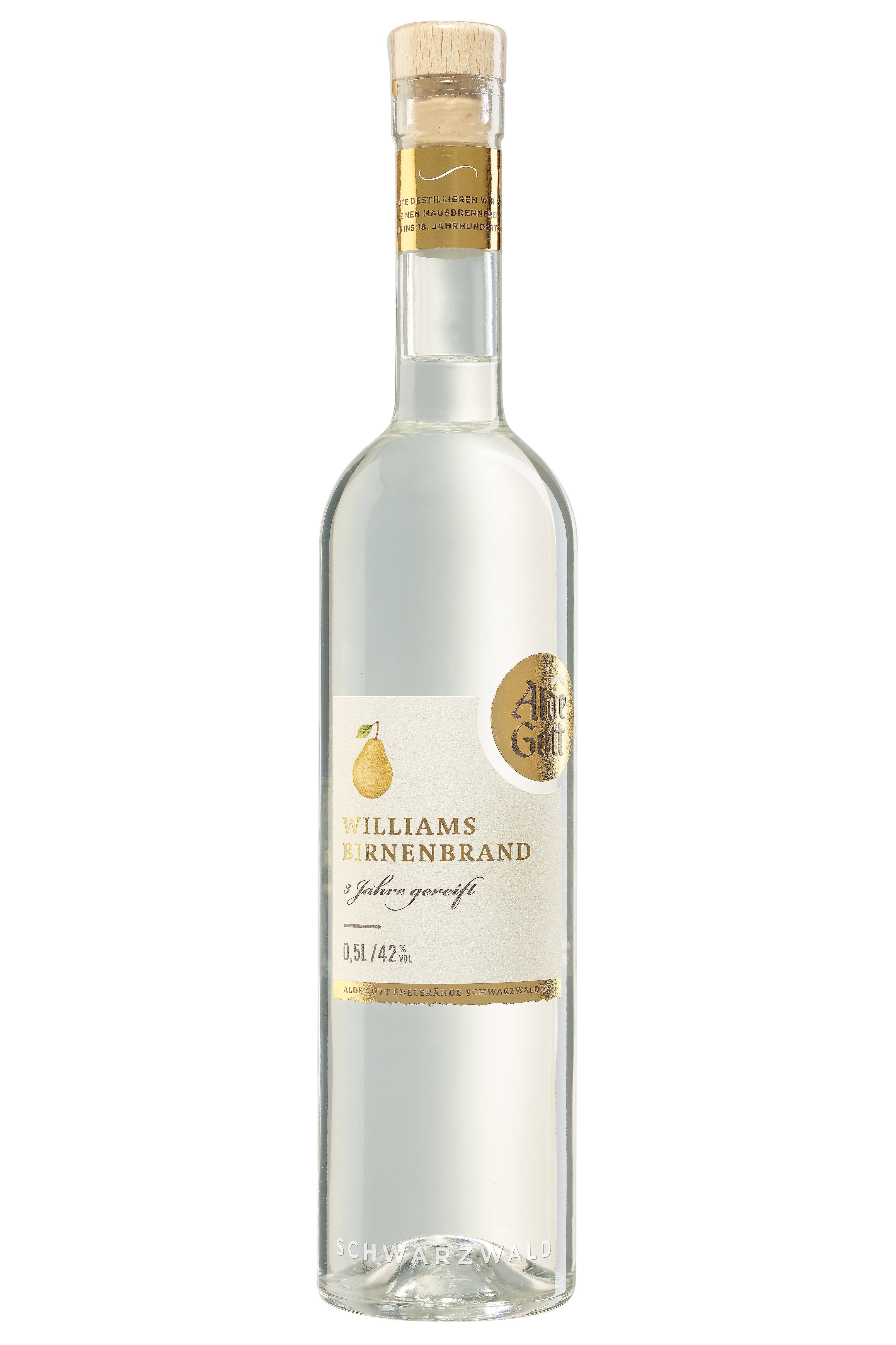 Alde Gott Williams Birnenbrand 3 Jahre - 0,5L 42% vol