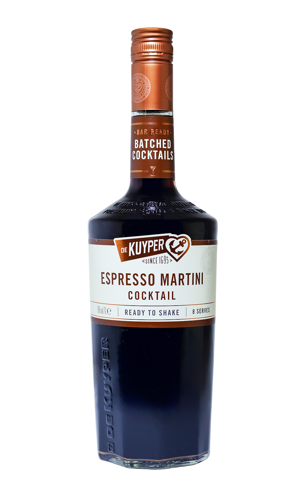 De Kuyper Espresso Martini Cocktail - 1 Liter 18% vol