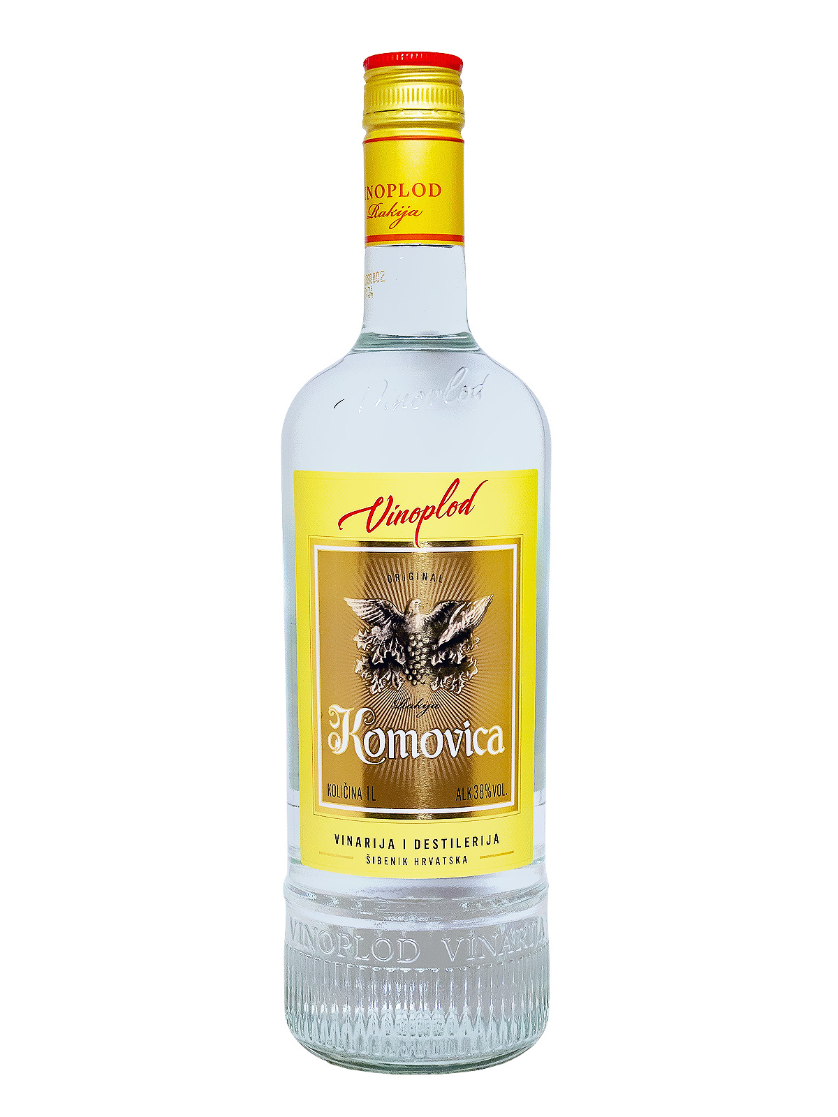 Vinplod Komovica Rakija - 1 Liter 38% vol