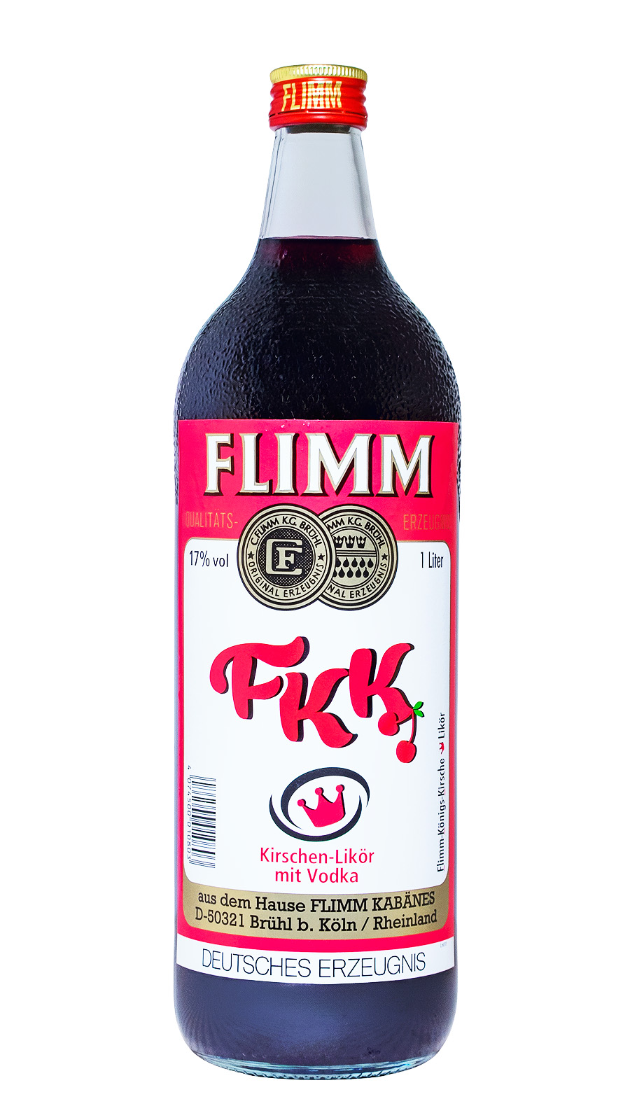 FKK Flimm-Königs-Kirsche - 1 Liter 17% vol