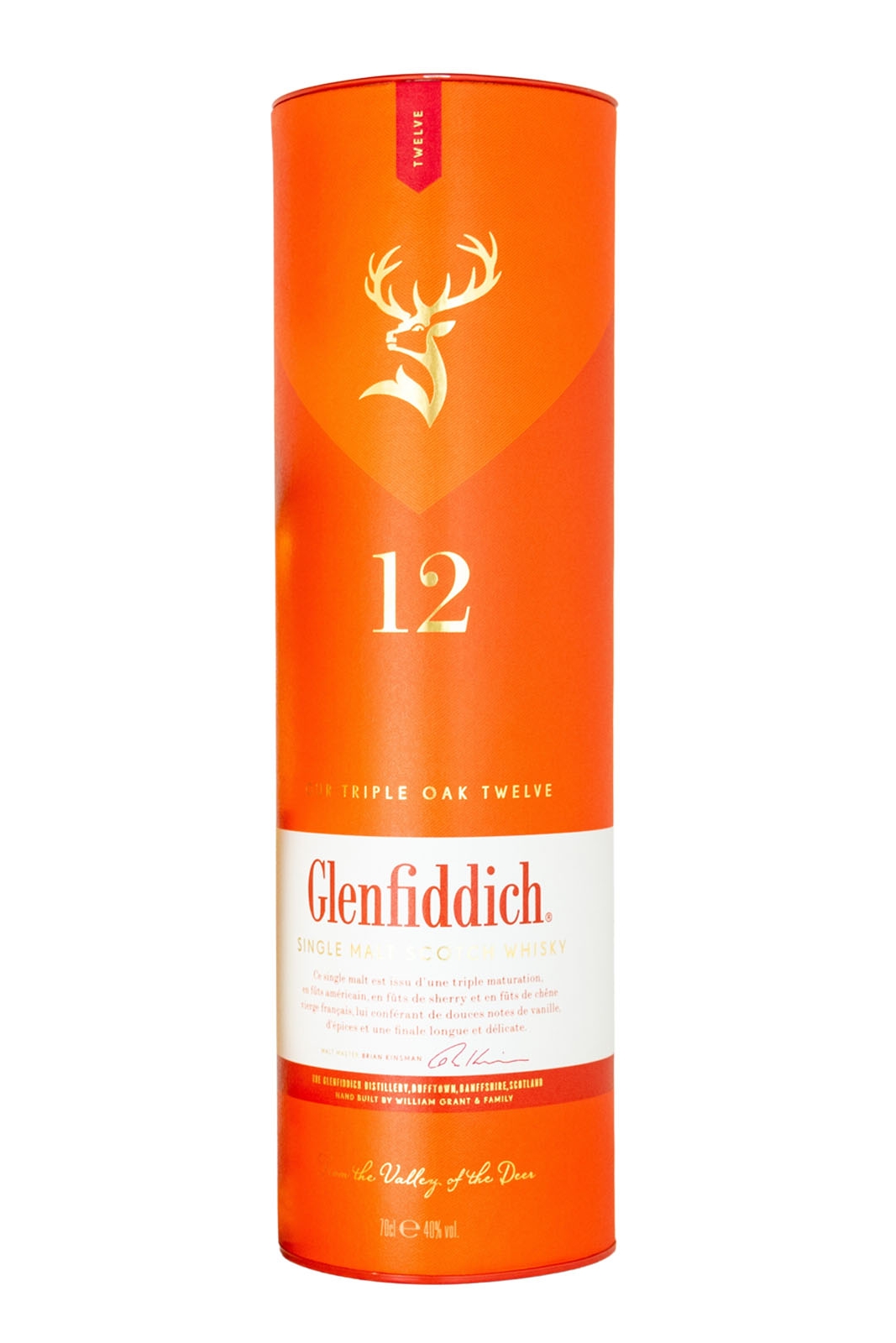 Glenfiddich 12 Jahre Triple Oak Single Malt Scotch Whisky - 0,7L 40% vol