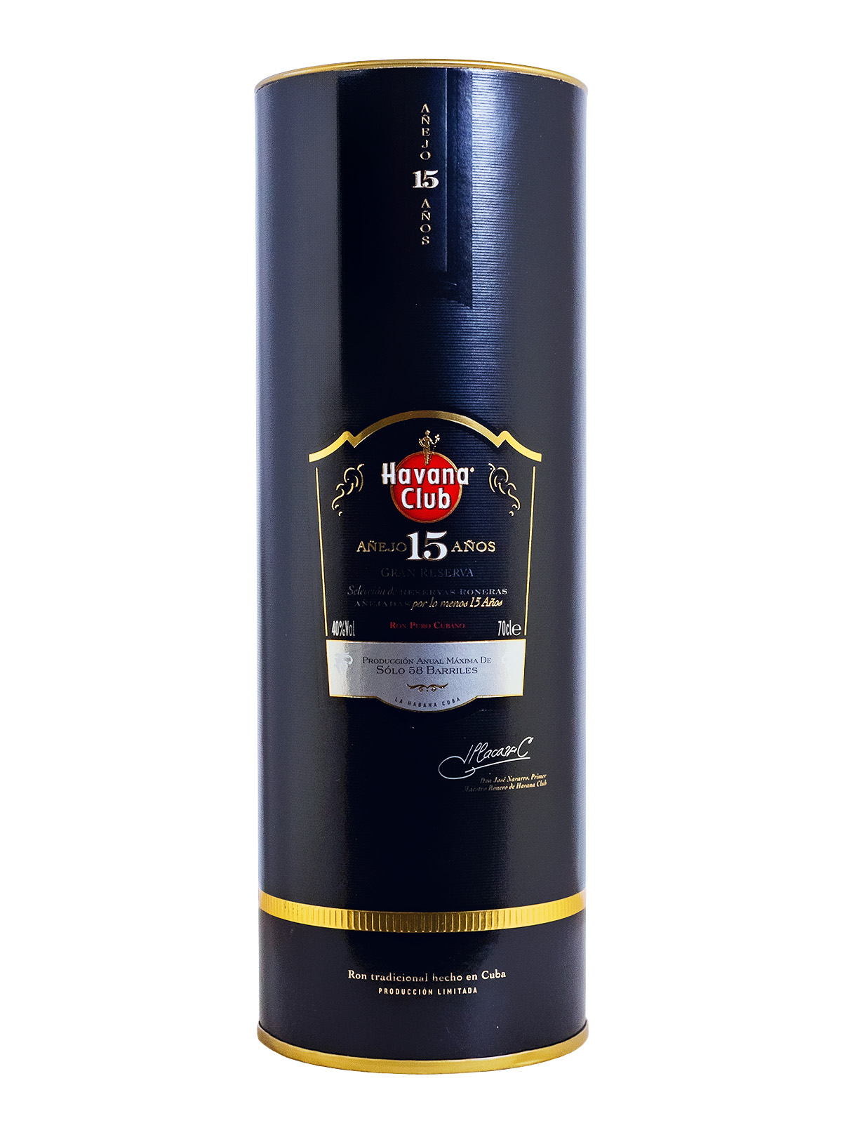Havana Club Gran Reserva Anejo 15 Jahre Rum - 0,7L 40% vol