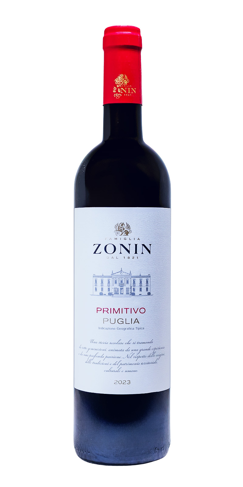 Zonin Classici Primitivo Puglia IGT - 0,75L 13,5% vol