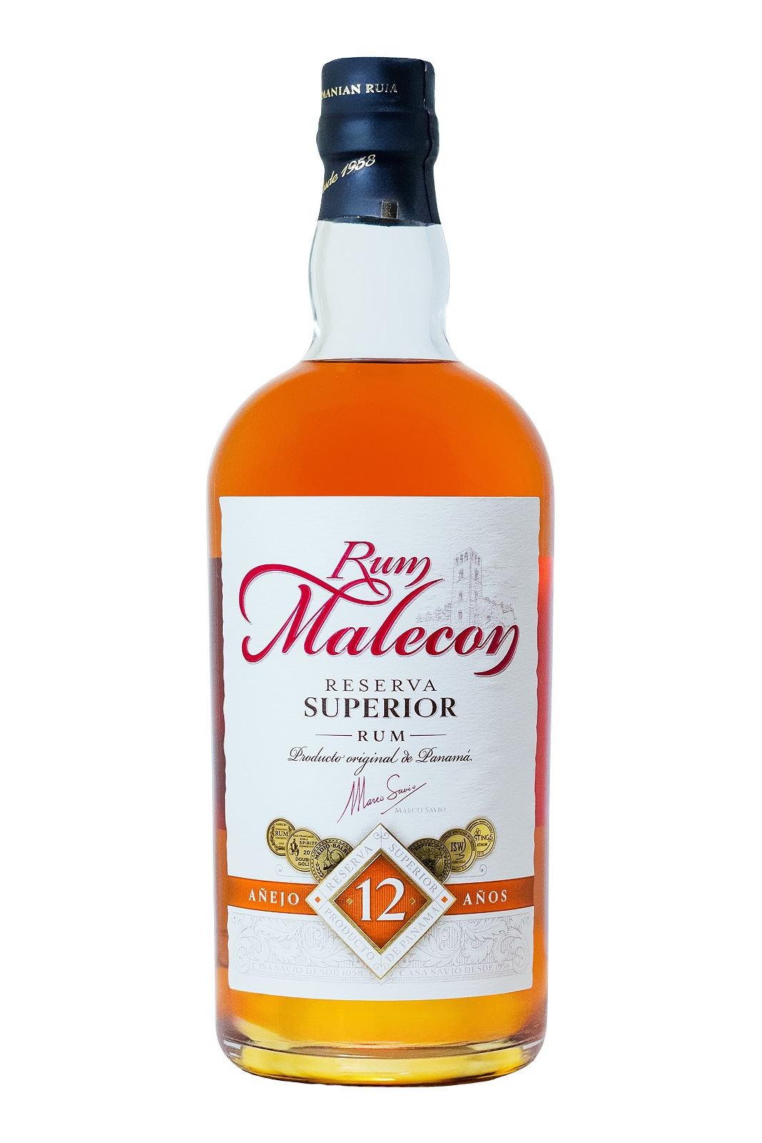 Rum Malecon Reserva Superior Anejo 12 Jahre - 0,7L 40% vol