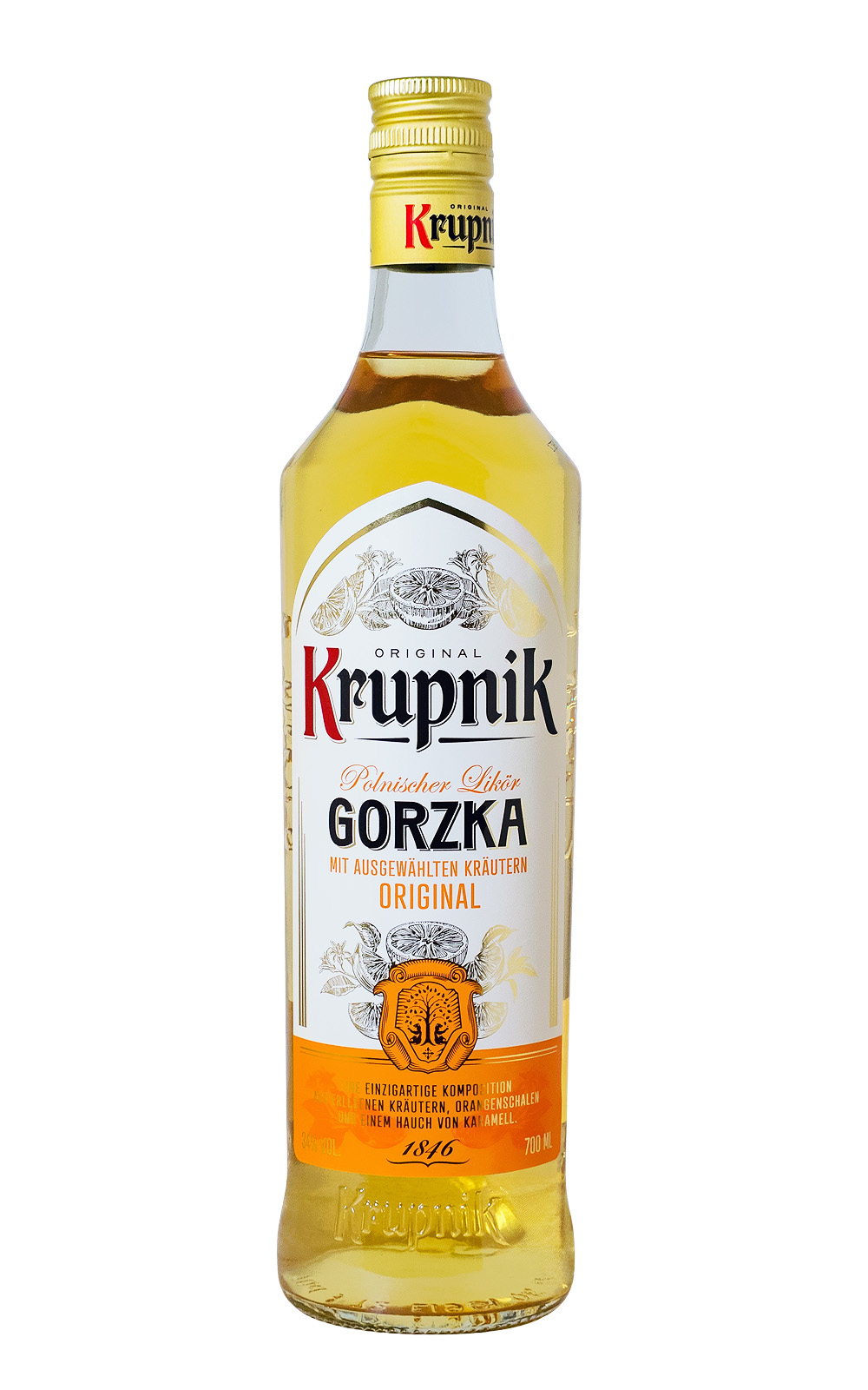 Krupnik Gorzka Original Likör - 0,7L 34% vol