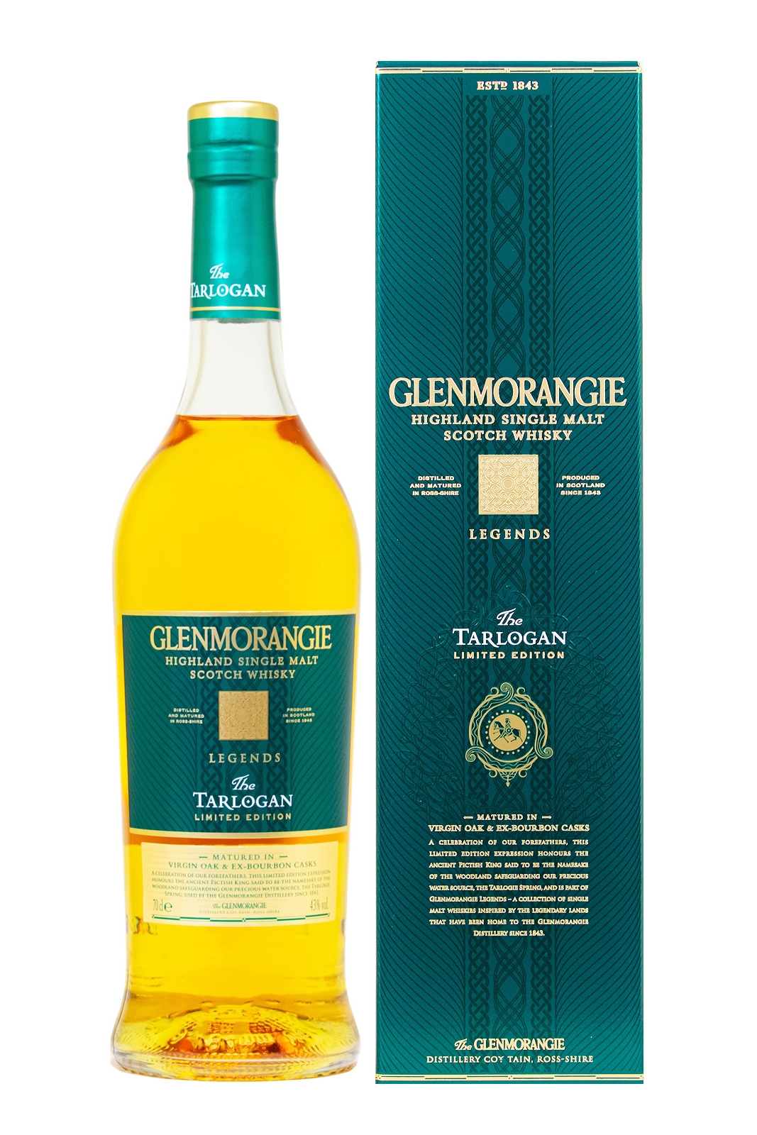 Glenmorangie Tarlogan Limited Edition Single Malt Scotch Whisky - 0,7L 43% vol Glenmorangie Tarlogan Limited Edition Single Malt Scotch Whisky - 0,7L 43% vol