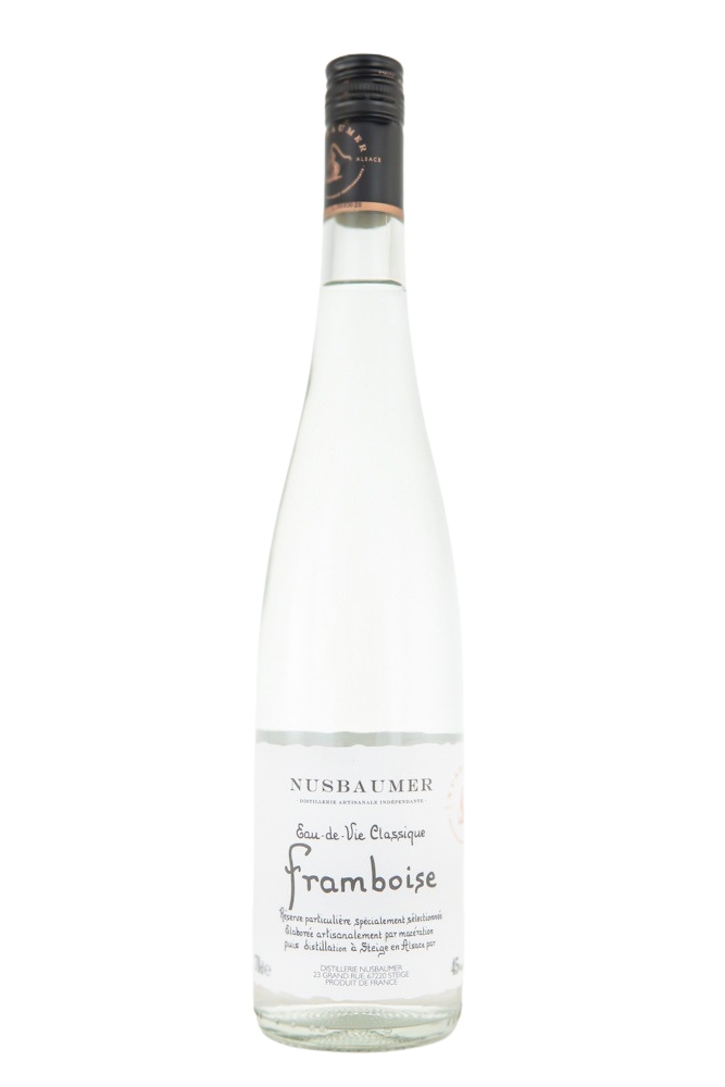 Nusbaumer Framboise Eau de Vie - 0,7L 45% vol Nusbaumer Framboise Eau de Vie - 0,7L 45% vol