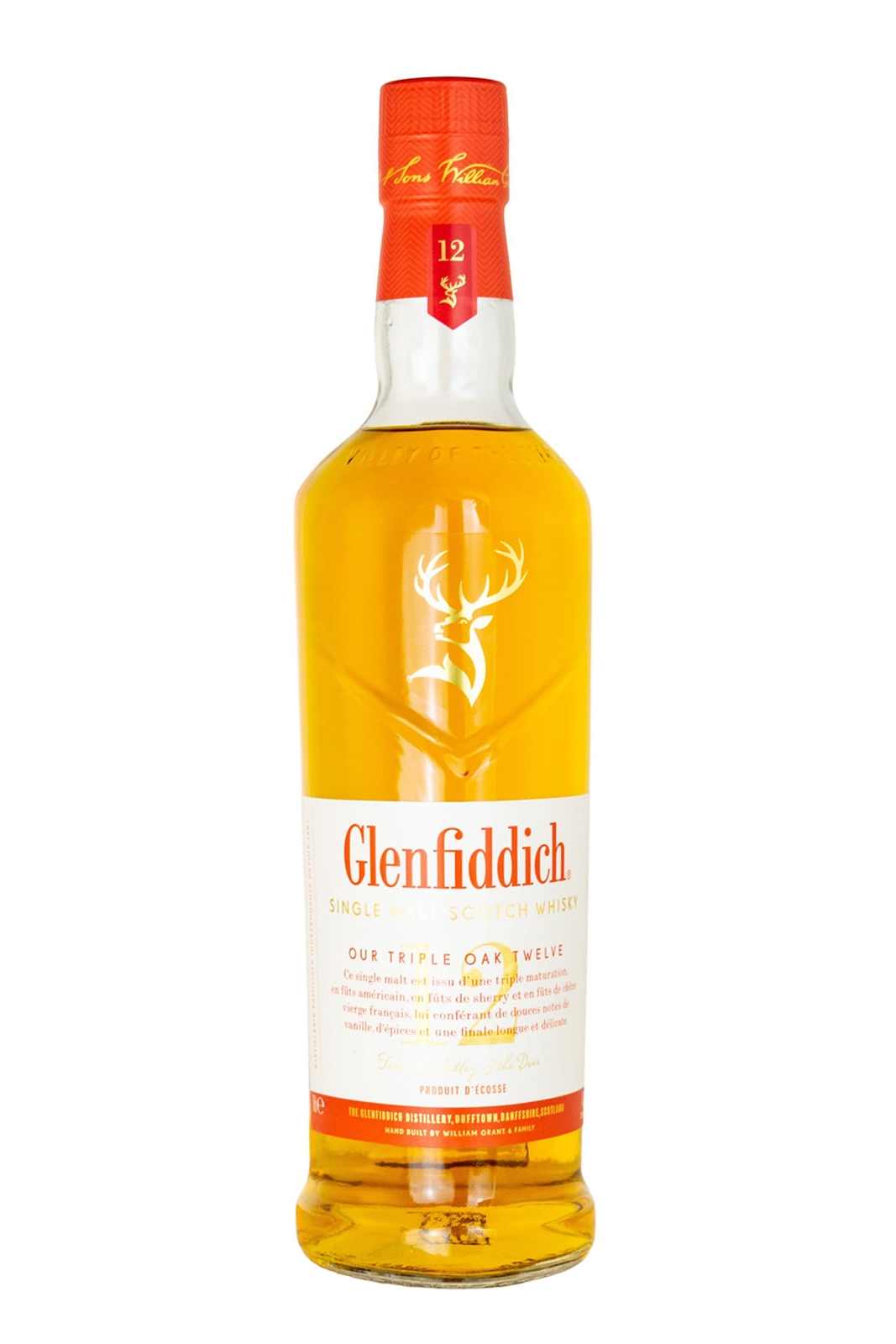 Glenfiddich 12 Jahre Triple Oak Single Malt Scotch Whisky - 0,7L 40% vol