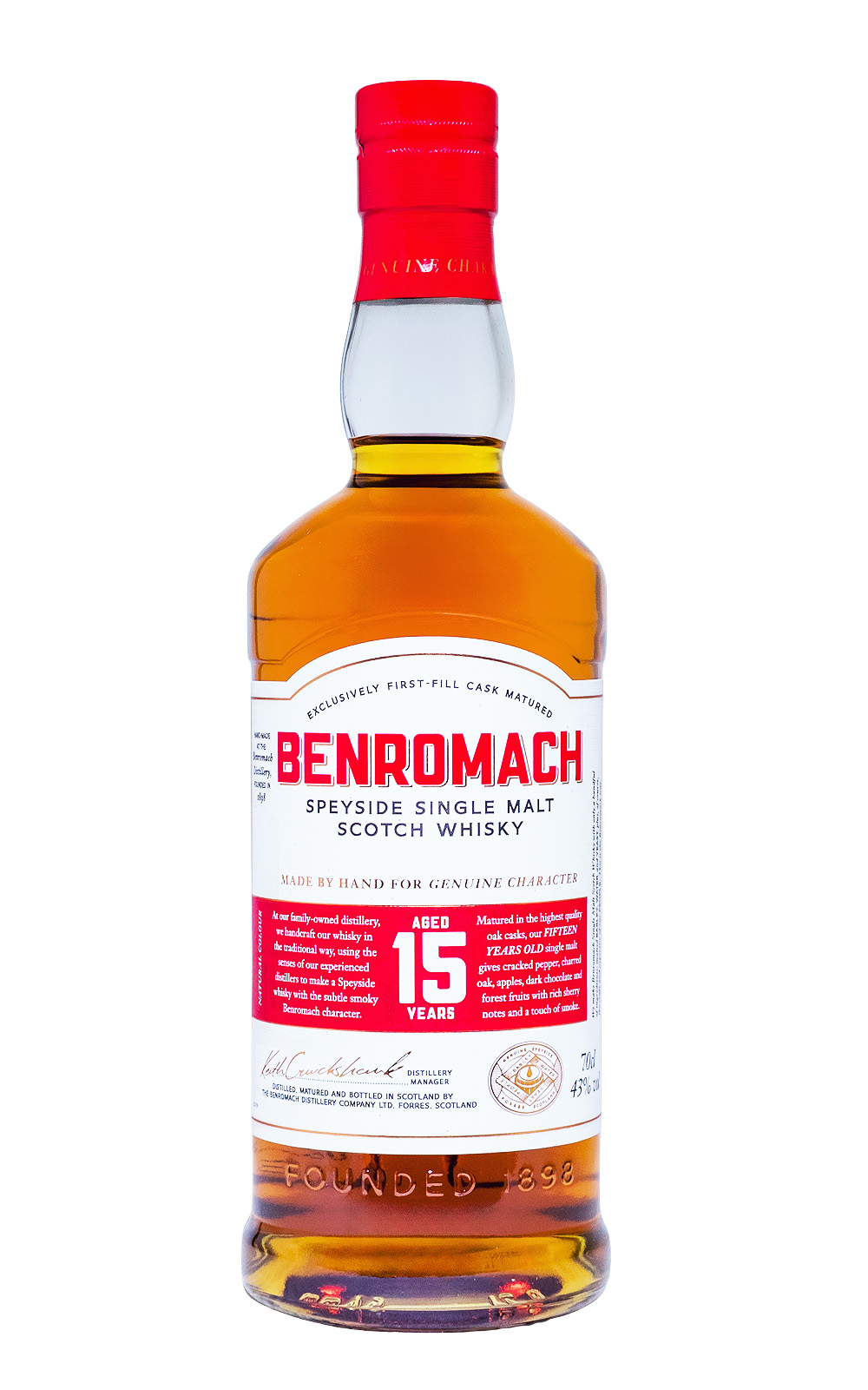 Benromach 15 Jahre - 0,7L 43% vol