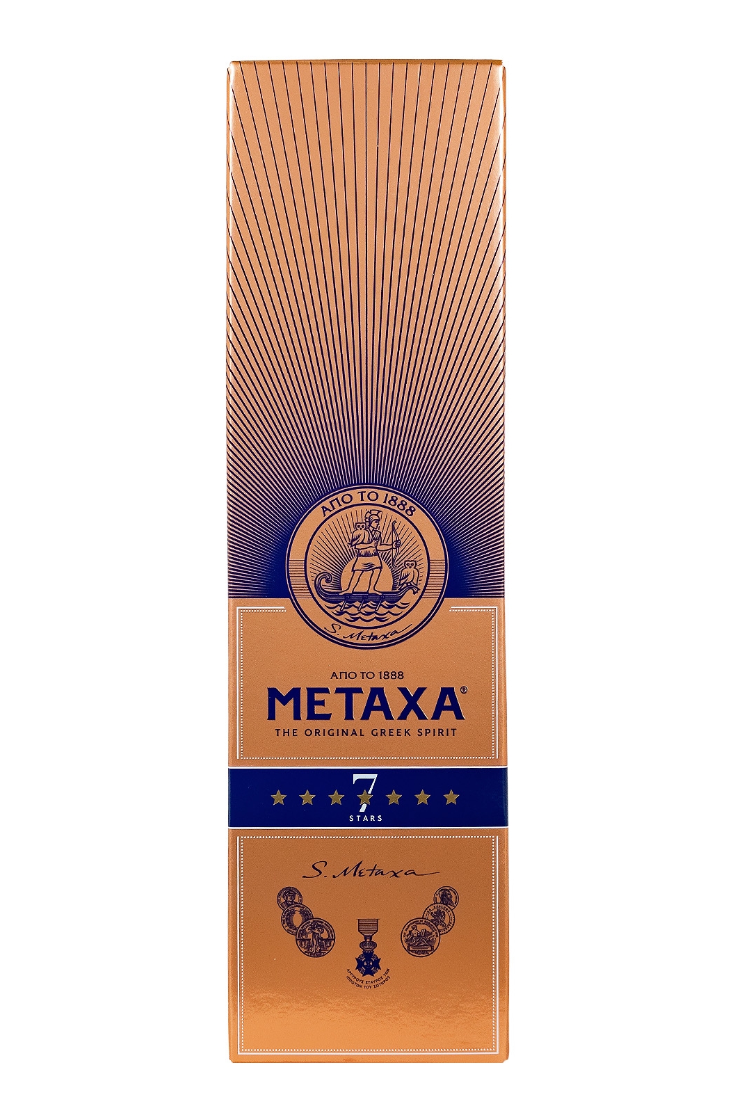 Metaxa 7 Sterne - 1 Liter 40% vol Metaxa 7 Sterne - 1 Liter 40% vol