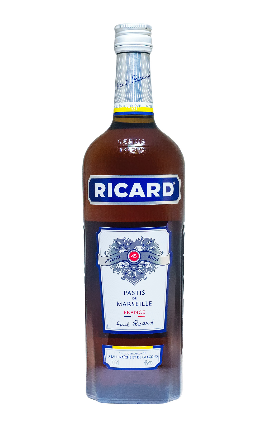 Ricard Pastis de Marseille - 1 Liter 45% vol