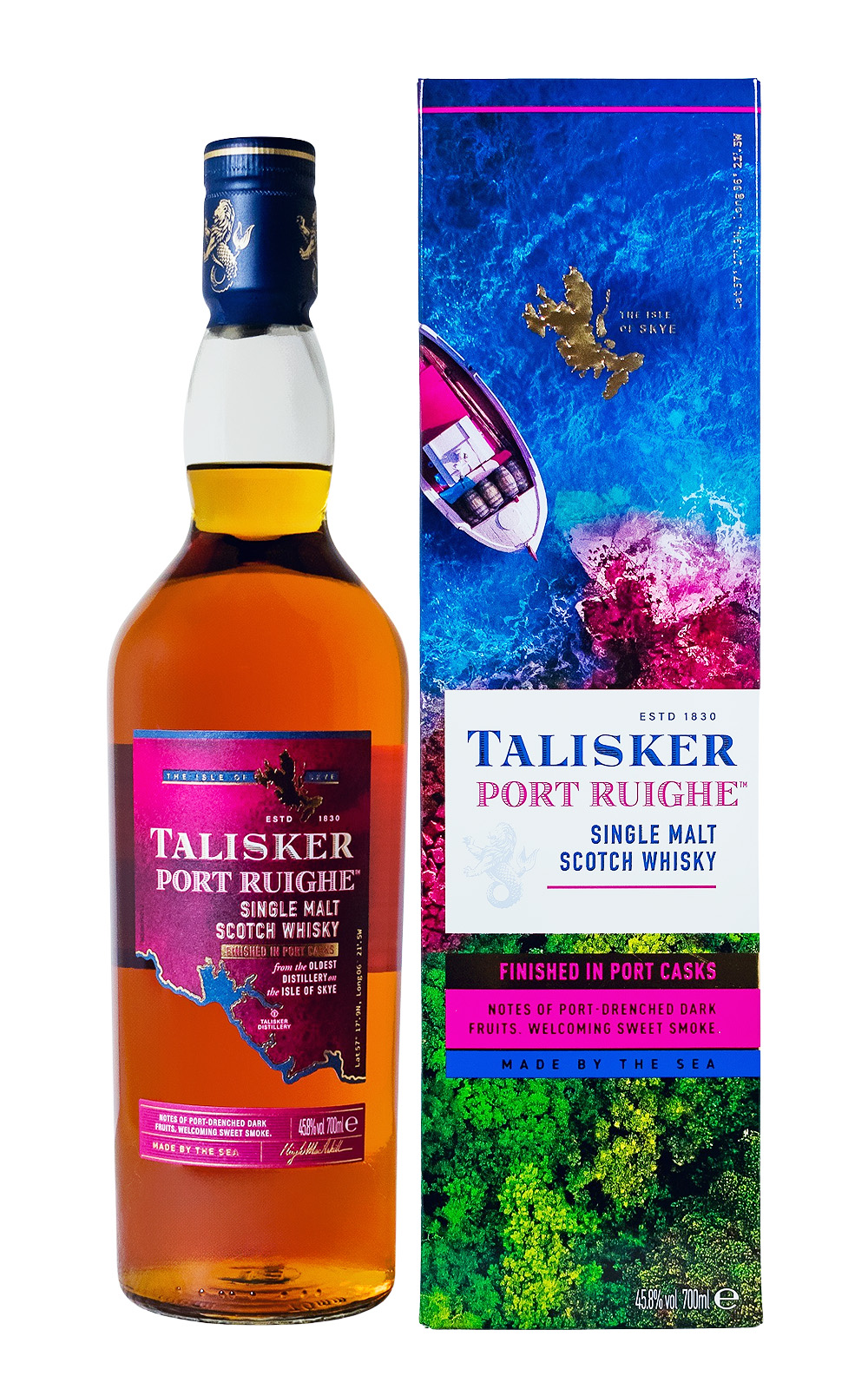 Talisker Port Ruighe Single Malt Scotch Whisky - 0,7L 45,8% vol