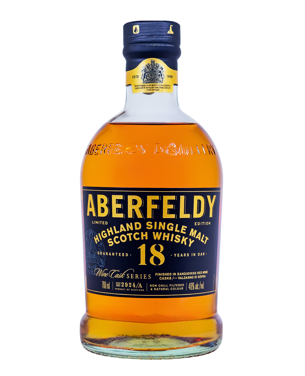 Aberfeldy 18 Jahre Sangiovese - 0,7L 46% vol