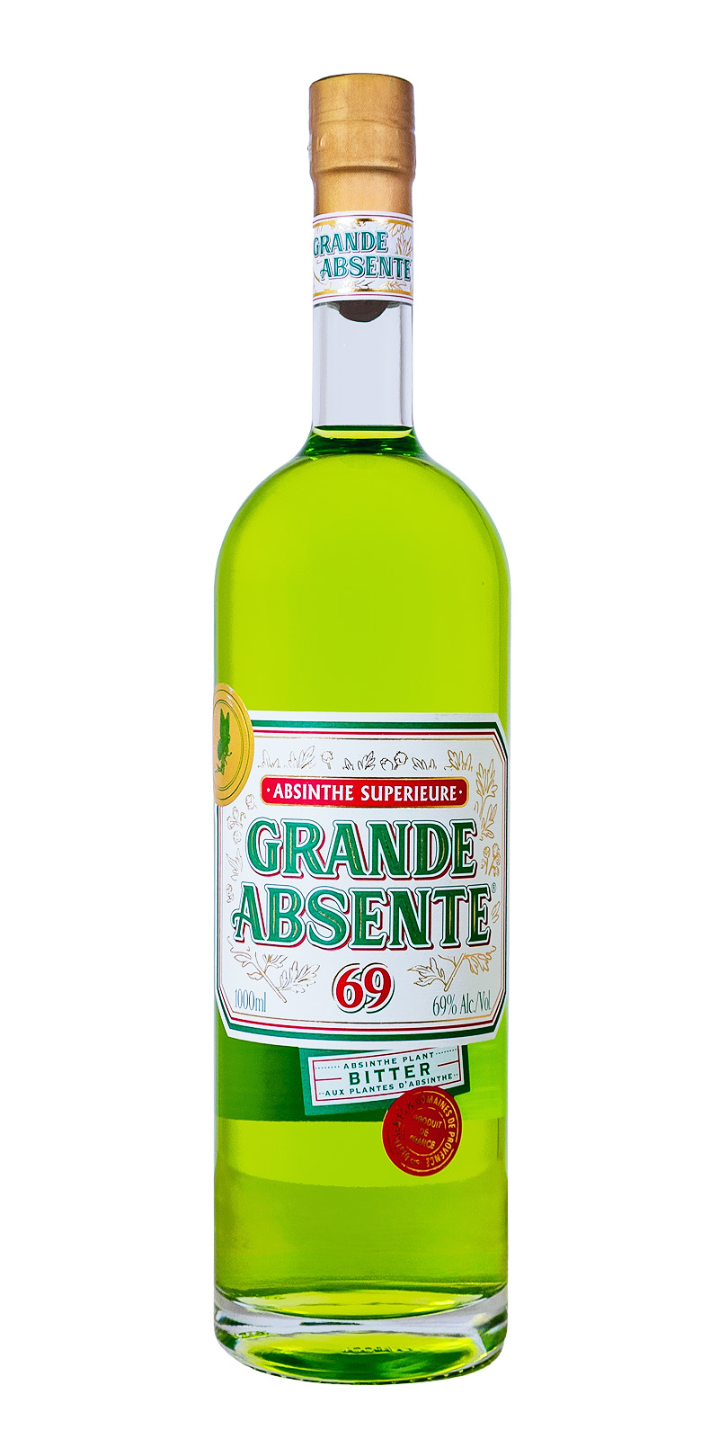 Grande Absente Absinthe - 1 Liter 69% vol