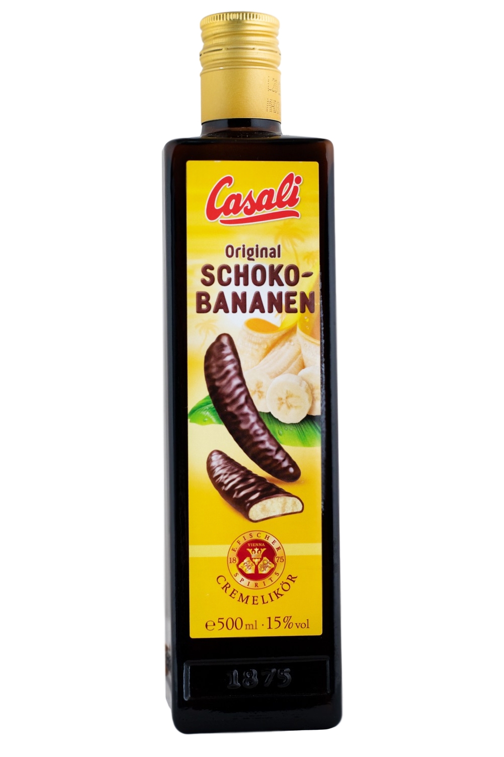 Casali Schoko-Bananen Likör kaufen - 0,5L 15% Casali Schoko-Bananen Likör kaufen - 0,5L 15%