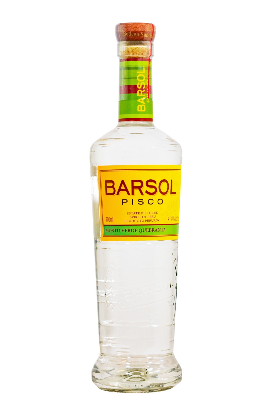 Barsol Mosto Verde Quebranta Pisco - 0,7L 41,8% vol