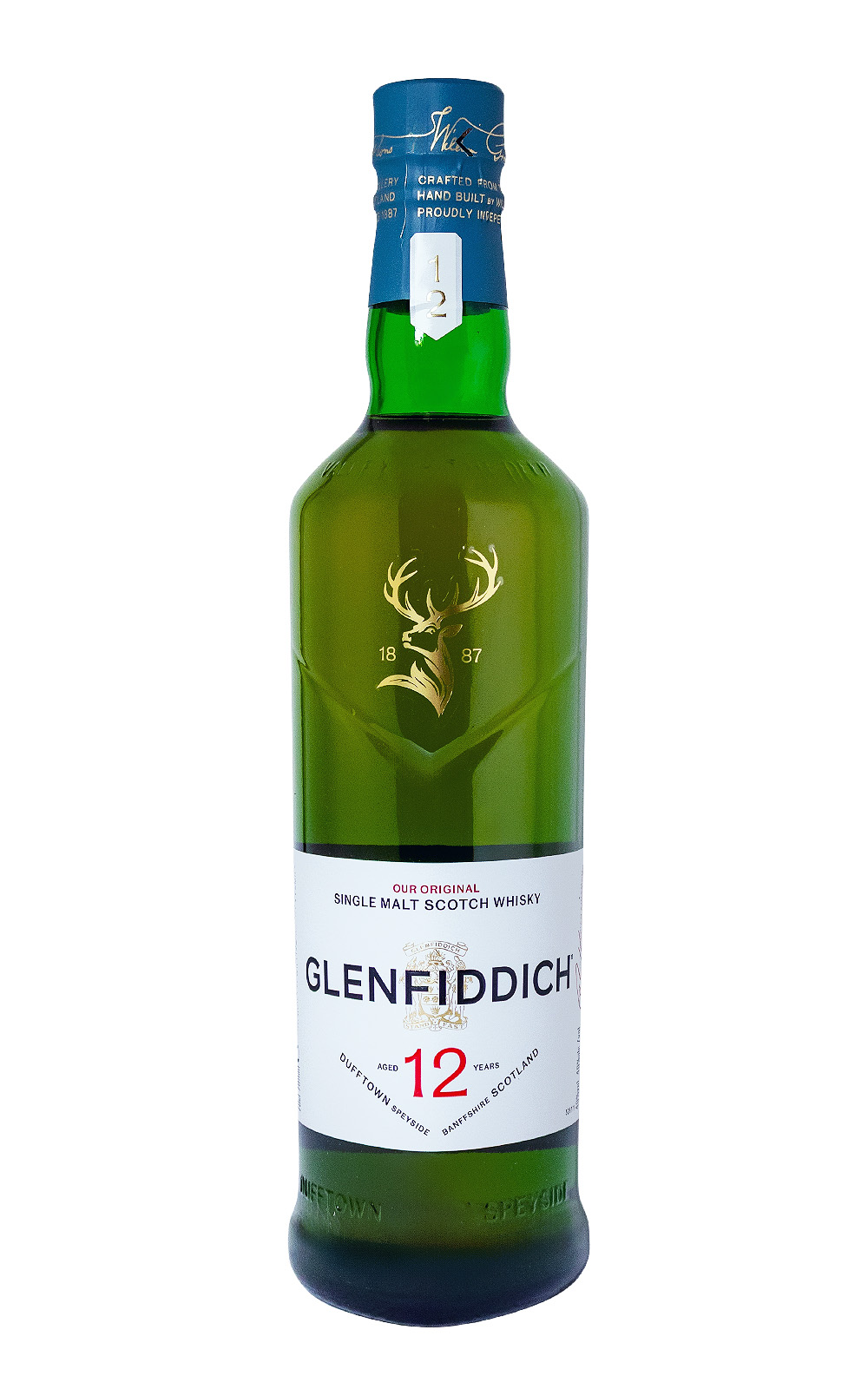 Glenfiddich 12 Jahre Single Malt Scotch Whisky - 0,7L 40% vol