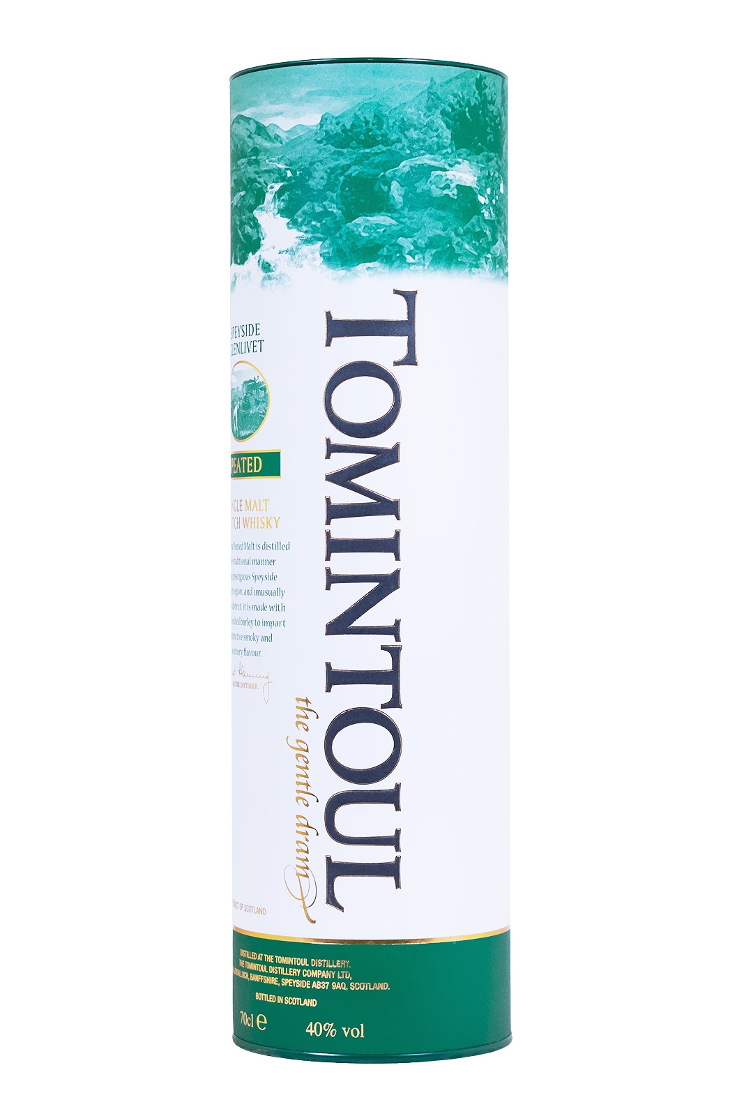 Tomintoul Peated Single Malt Scotch Whisky - 0,7L 40% vol