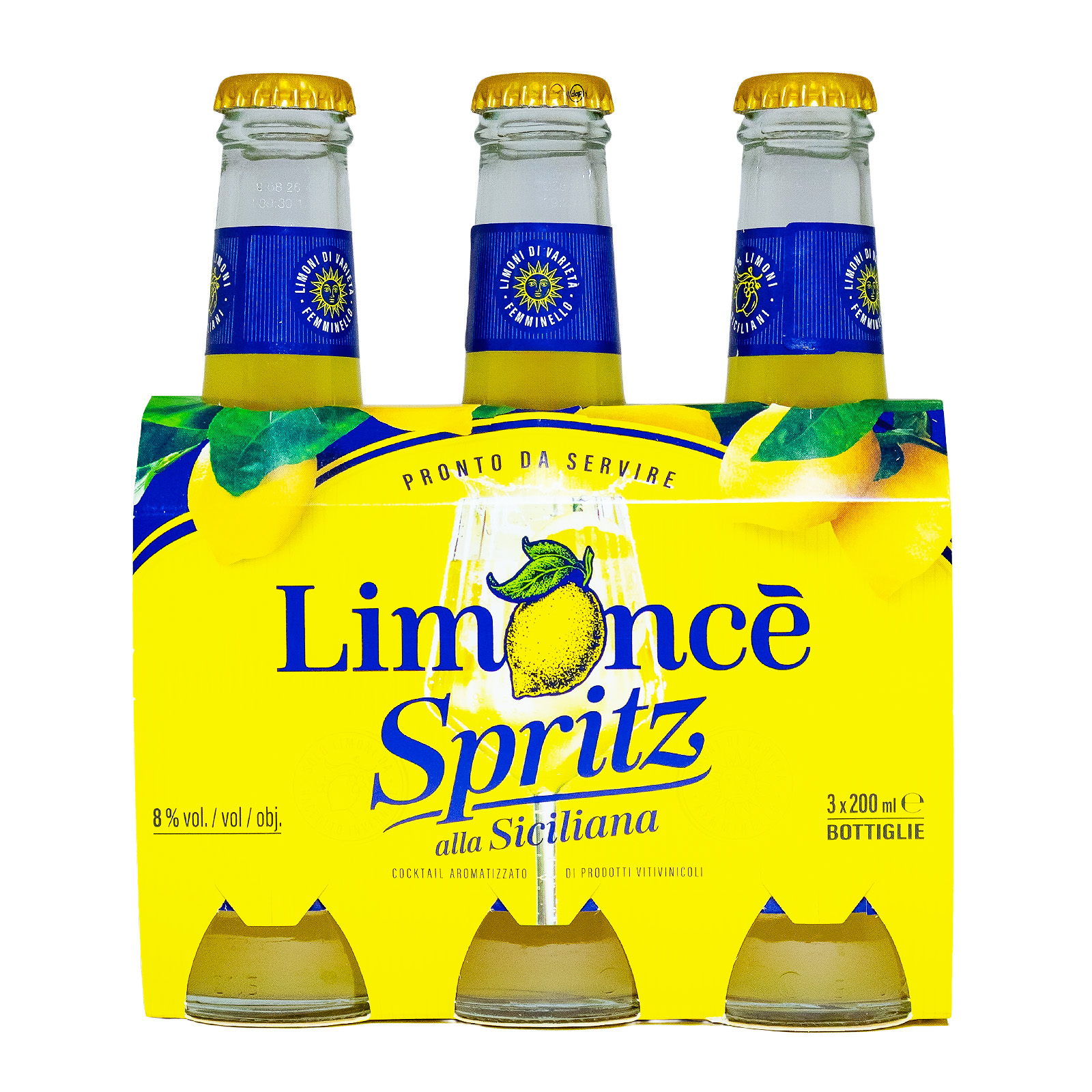 [Paket 3 x 0,2L] Limonce Spritz - 0,6L 8% vol