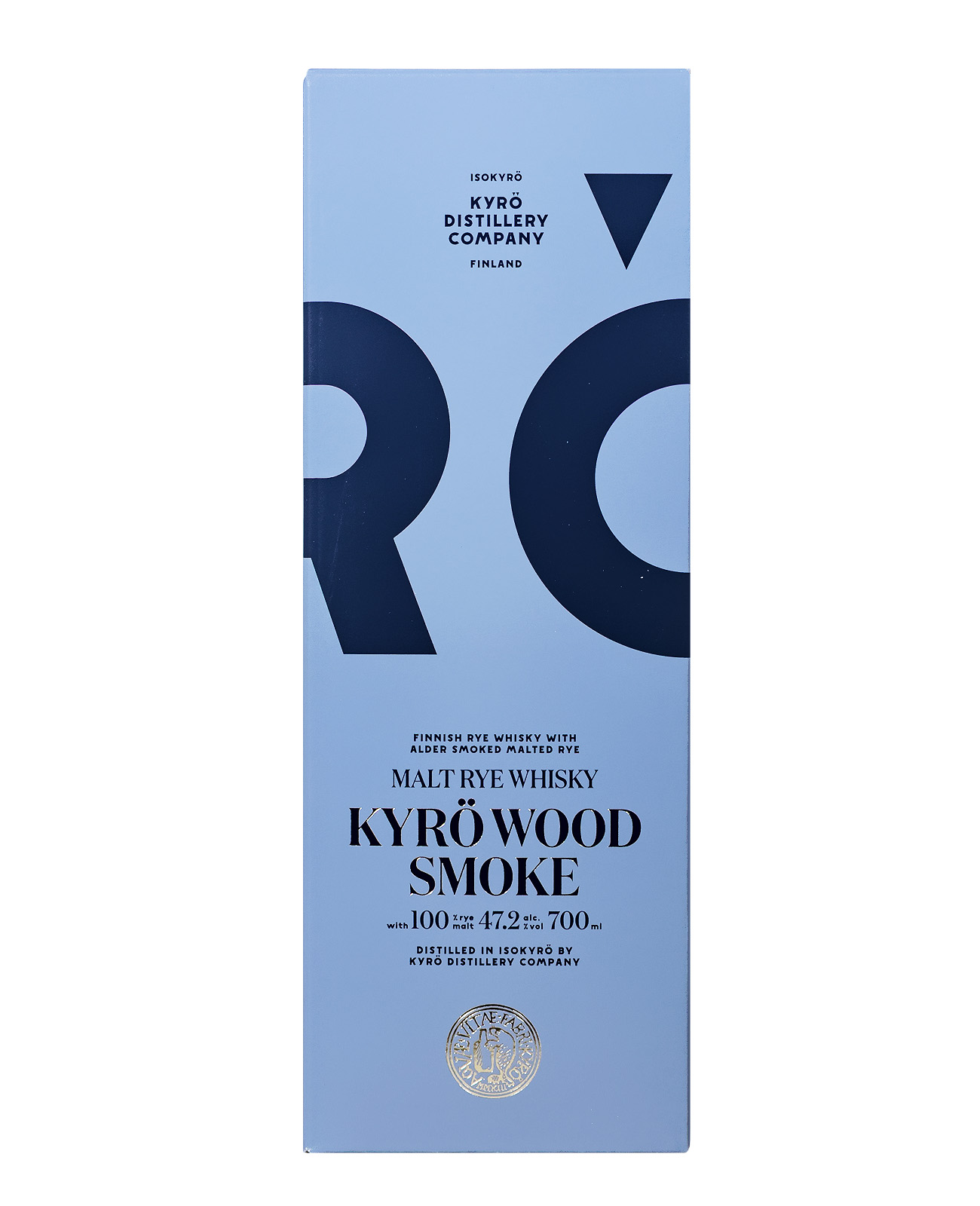 Kyrö Wood Smoke Malt Rye Whisky - 0,7L 47,2% vol