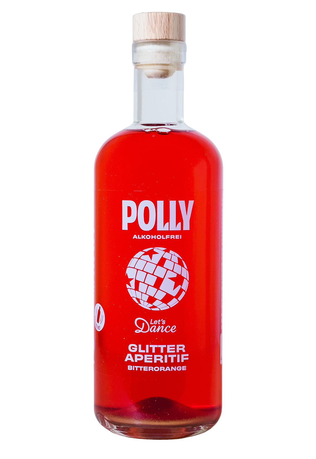 POLLY Glitter Aperitif - Let’s Dance Edition alkoholfrei - 0,5L