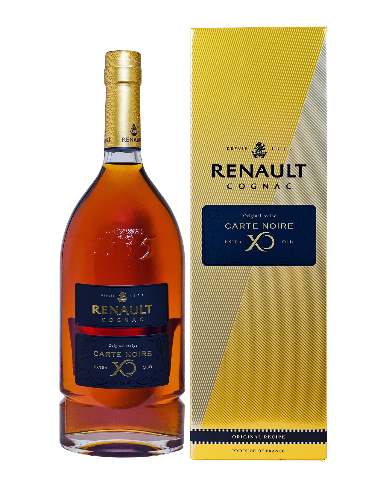 Renault Carte Noire Extra Old Cognac - 1 Liter 40% vol
