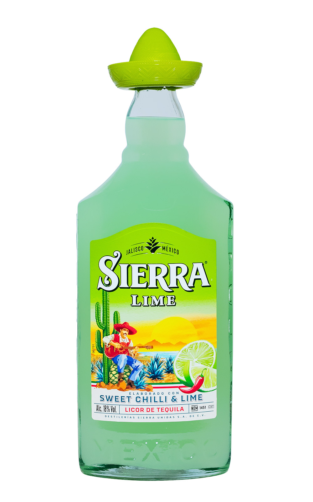 Sierra Lime Sweet Chilli & Lime Likör - 0,7L 18% vol