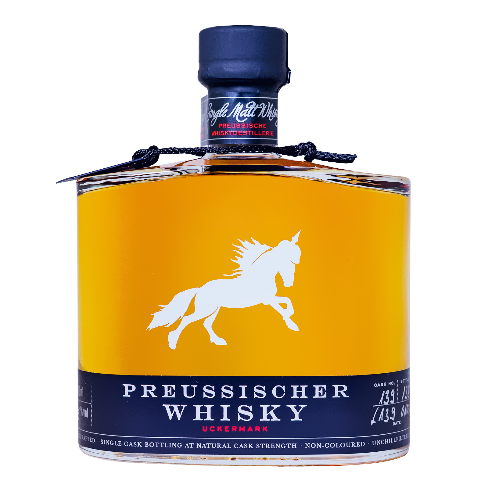 Preussischer Whisky Organic Single Malt - 0,5L 56,5% vol