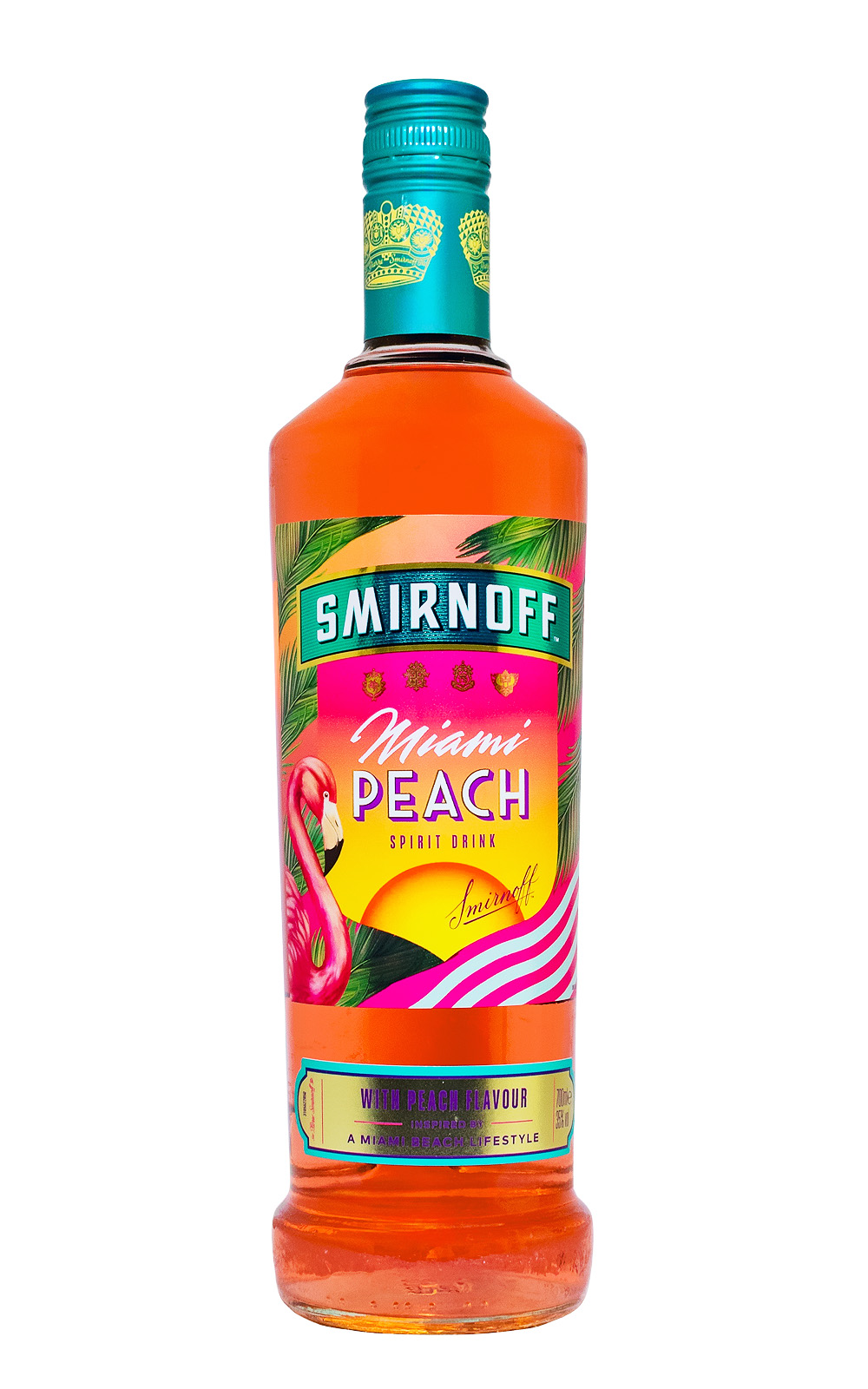 Smirnoff Miami Peach Spirit Drink - 0,7L 35% vol