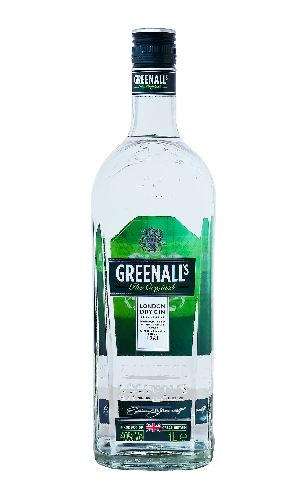 Greenalls London Dry Gin - 1 Liter 40% vol