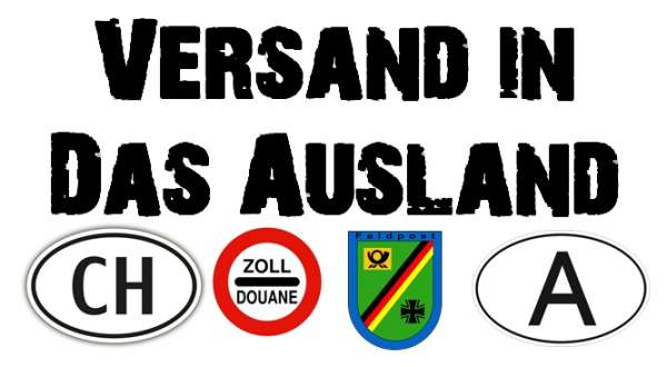 Informationen zum Versand in das Ausland