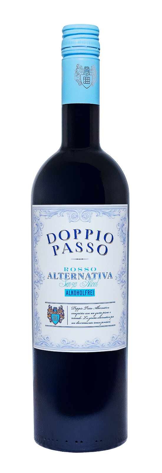 Doppio Passo Rosso alkoholfrei - 0,75L Doppio Passo Rosso alkoholfrei - 0,75L