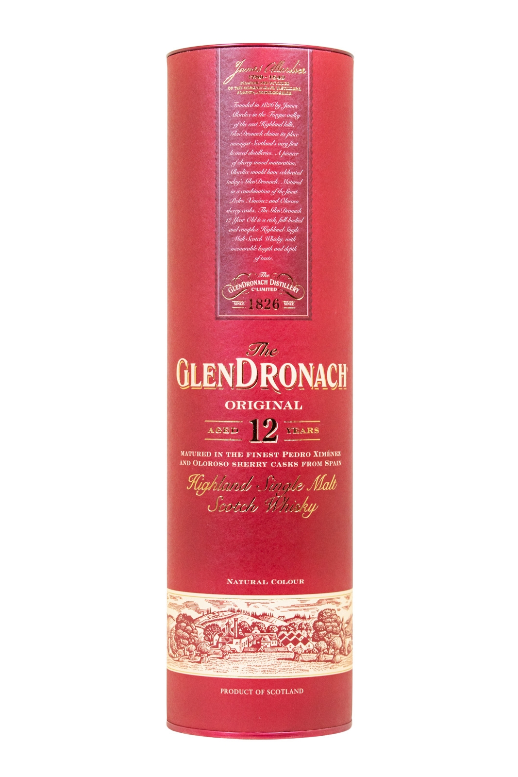 Glendronach 12 Jahre Highland Single Malt Scotch Whisky - 0,7L 43% vol