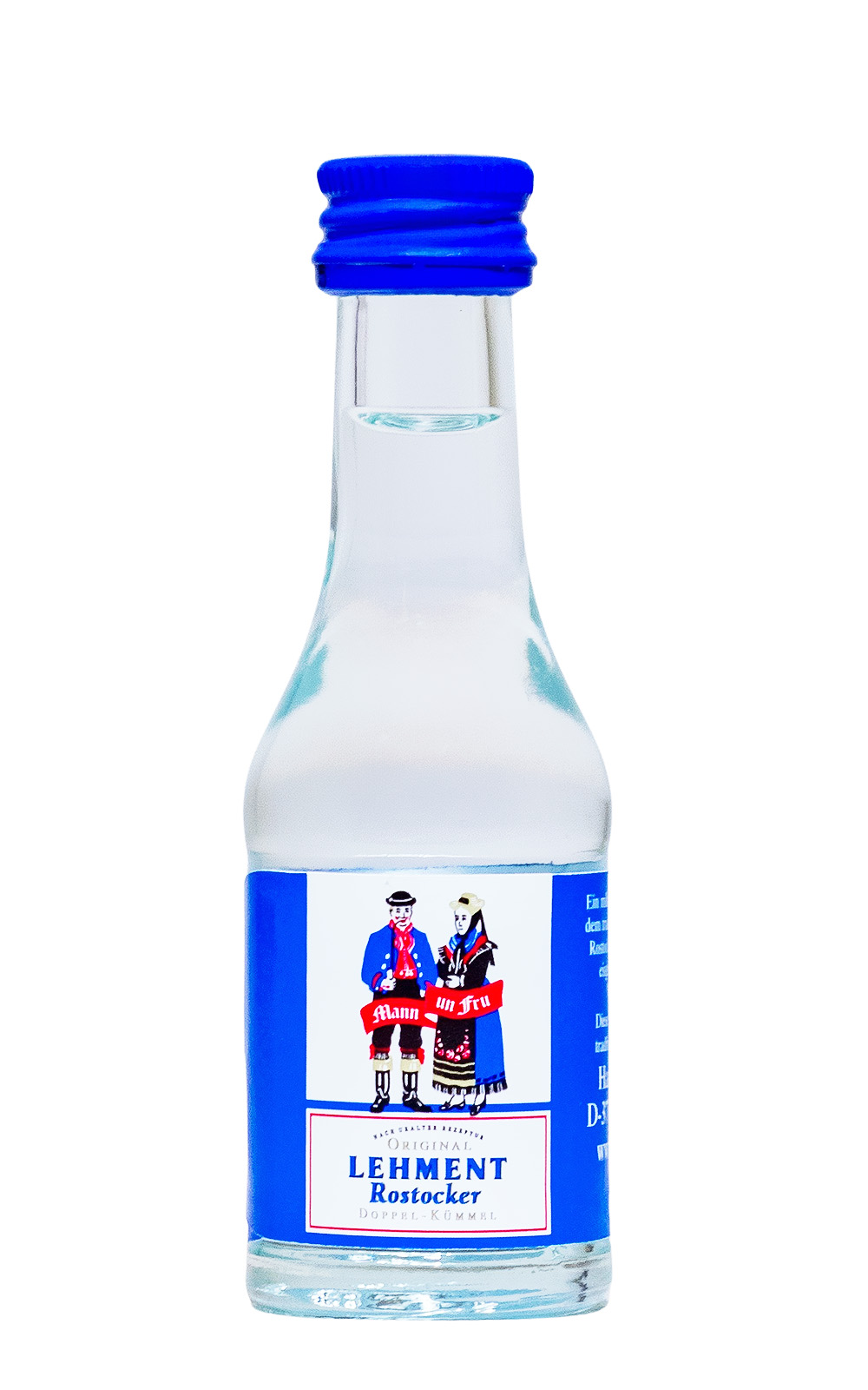 Lehment Rostocker Doppelkümmel Miniatur - 0,02L 38% vol