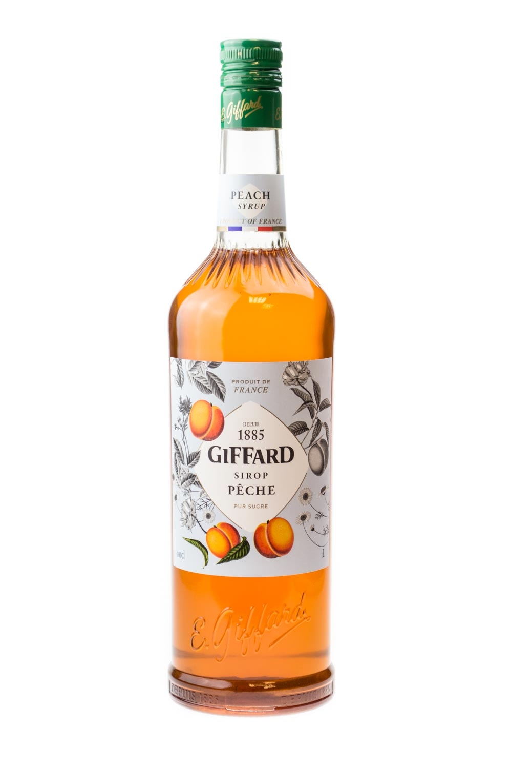 Giffard Pfirsich Sirup Pêche - 1 Liter Giffard Pfirsich Sirup Pêche - 1 Liter