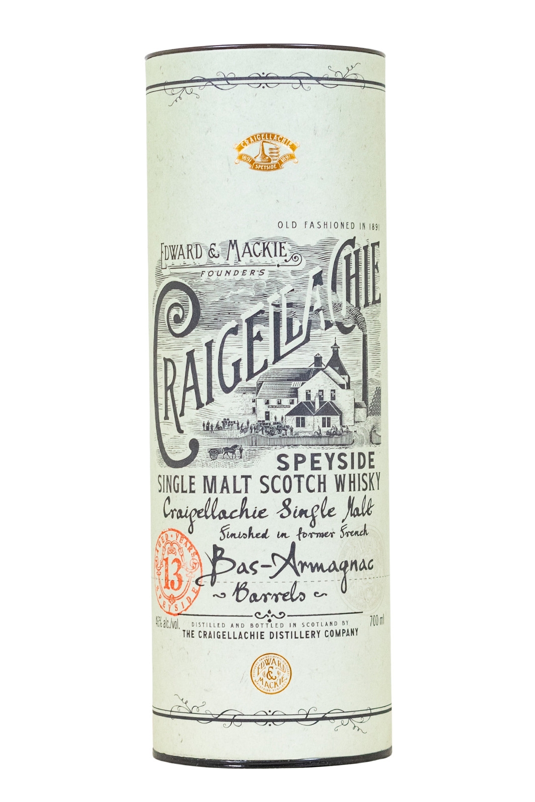 Craigellachie 13 Jahre Armagnac Finish Limited Edition - 0,7L 46% vol