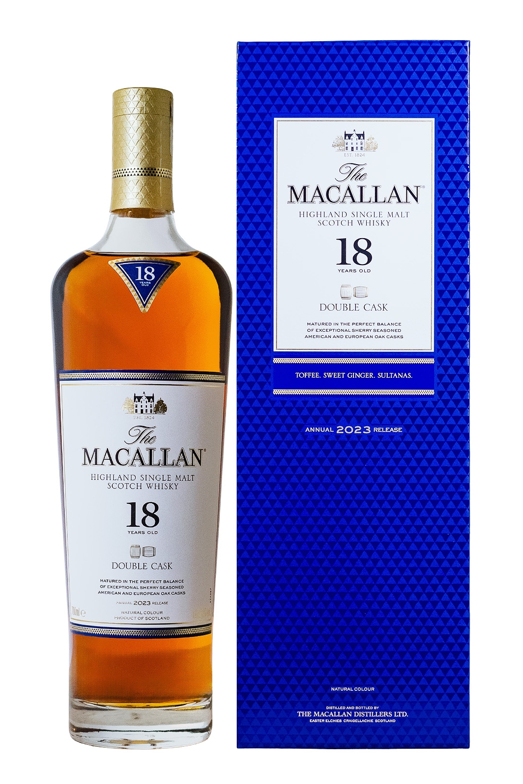 Macallan 18 Jahre Double Cask Edition Single Malt Scotch Whisky - 0,7L 43% vol