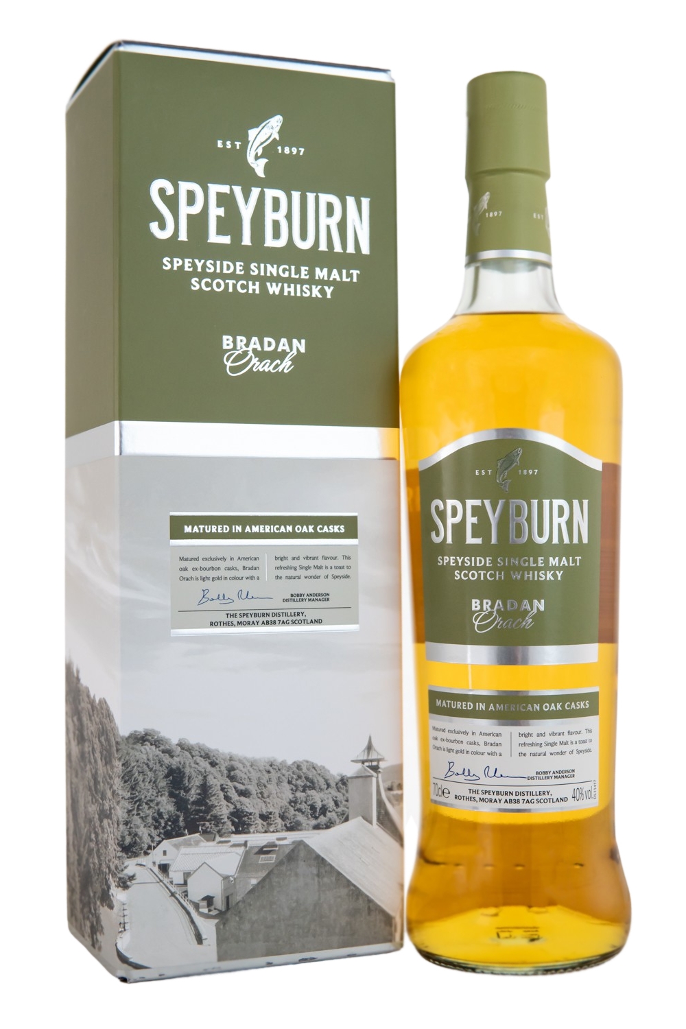 Speyburn Bradan Orach Single Malt Scotch Whisky - 0,7L 40% vol
