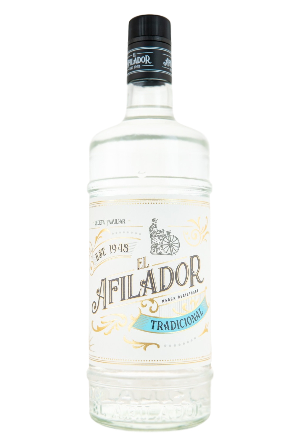 El Afilador Orujo Aguardiente Blanco Tresterbrand - 1 Liter 40% vol