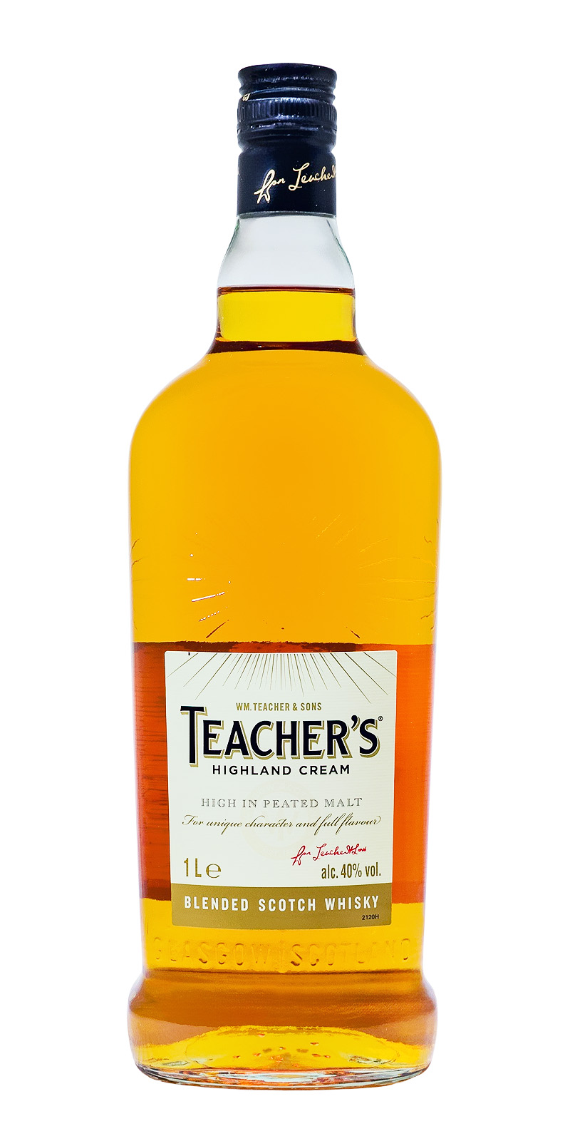 Teachers Highland Cream Blended Scotch Whisky - 1 Liter 40% vol Teachers Highland Cream Blended Scotch Whisky - 1 Liter 40% vol
