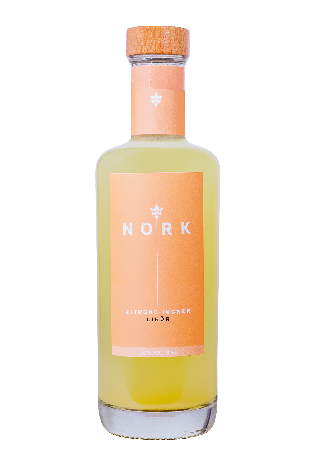 Nork Zitrone-Ingwer Likör - 0,5L 20% vol