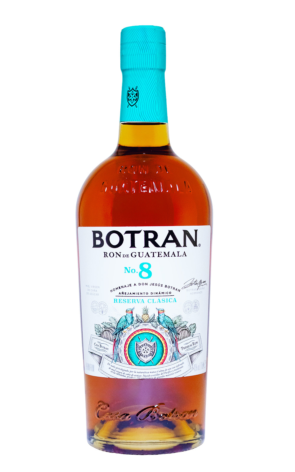 Botran No. 8 Reserva Clasica Rum - 0,7L 40% vol
