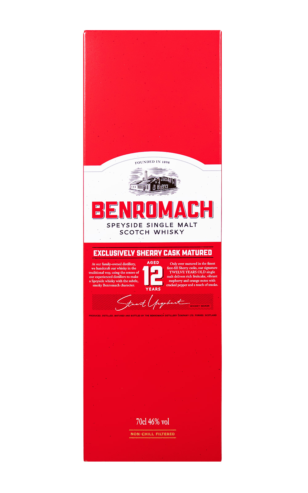 Benromach 12 Jahre Single Malt Whisky - 0,7L 46% vol