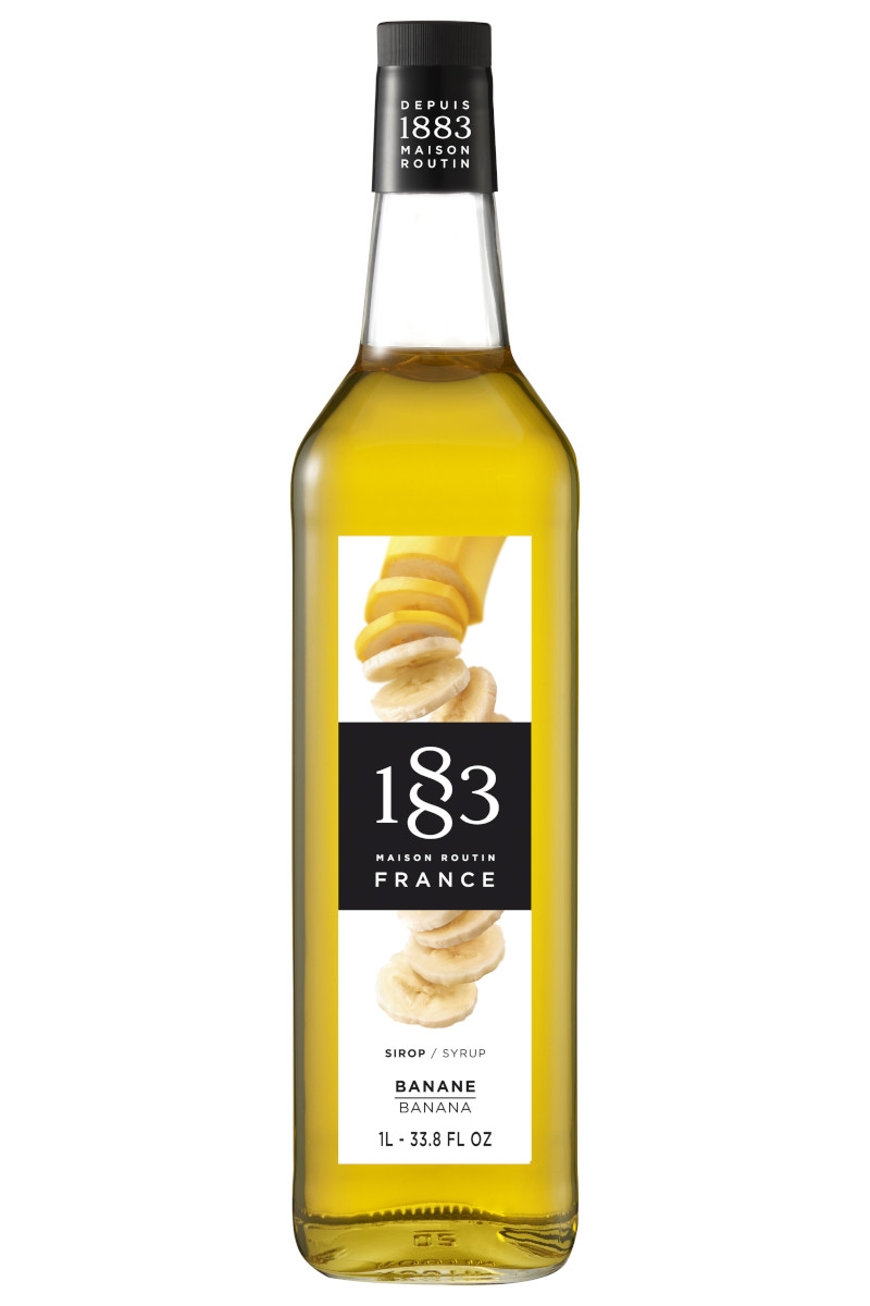Maison Routin 1883 Banane Sirup - 1 Liter Maison Routin 1883 Banane Sirup - 1 Liter