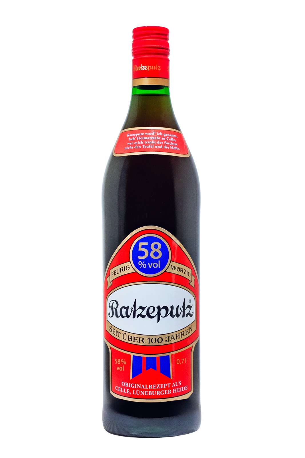 Ratzeputz Ingwer-Spirituose kaufen 0,7L 58%