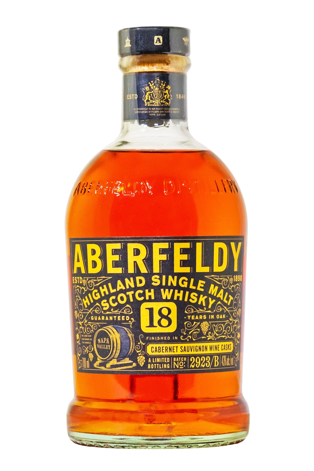 Aberfeldy 18 Jahre Scotch Whisky Nappa Valley Edition - 0,7L 43% vol
