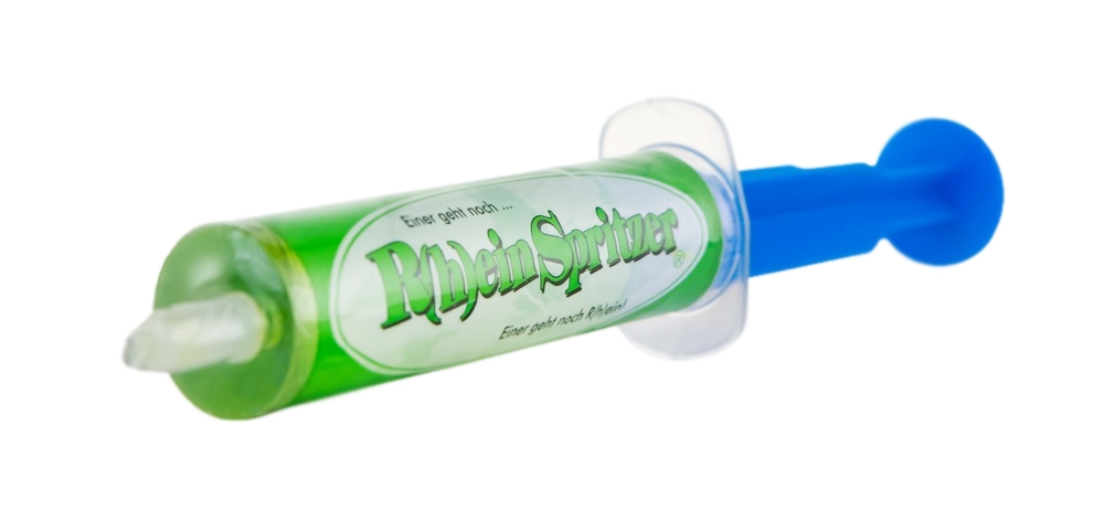 Rheinspritzer grün Likör - 0,02L 15% vol Rheinspritzer grün Likör - 0,02L 15% vol